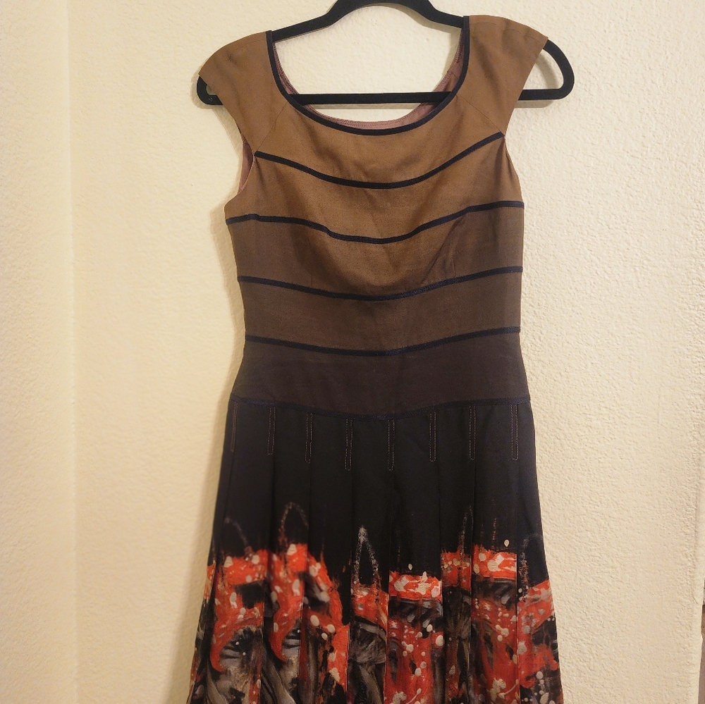 Zac Posen Silk Cocktail Dress